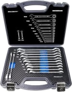 12 Llaves de carraca combinadas 8-19 mm por 39.95€