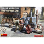 MiniArt MIN38055 Tractor agrícola europeo escala 1:35 con carro por 36.99€