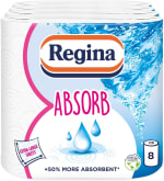 Regina Absorb 8 Rolls of Kitchen Towel for £15.99 at Amazon