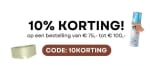 10% korting bij besteding van €75 tot €100 bij Haarpro