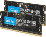 Crucial 32GB (2x16GB) DDR5 SODIMM 5600MHz voor €366,99 bij Amazon