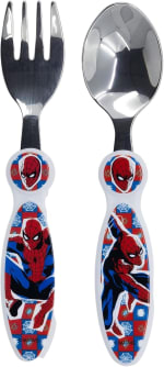 Set de 2 cubiertos metálicos Spiderman Arachnid Grid por 2,98€ en Amazon