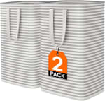 Lifewit 2Pcs Cesto Ropa Sucia 80L por $250 | Amazon