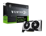 Carte Graphique MSI GeForce RTX 5060 Ti VENTUS 2X OC PLUS 8GB GDDR7 à 320,23€