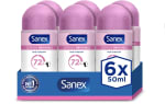Desodorante Sanex Dermo Invisible 6 x 50 ml por 7,99€