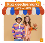 Tot 80% korting in de Zomer Outlet van Kixx