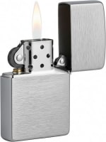 Zippo brushed chroom aansteker voor €17,73 bij Amazon