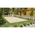 Terrain de pétanque en kit 12,15 x 4,85 m pour 299€