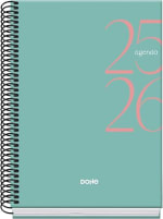 Dohe Agenda Escolar 2025 2026 - Semana Vista, Tamaño A5 por 4,50€ varios colores