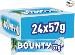 Bounty Coconut Milk Chocolate Duo Bars, 24 x 57g for £10.50 at Amazon
