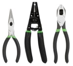 Juego de herramientas para electricista de 3 piezas por $97 en Home Depot