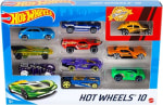 Hot Wheels Pack de 10 Vehículos, Coches de Juguete por 12.99€