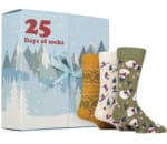 Bamboo Christmas Advent 25 Pairs of socks for £25.49