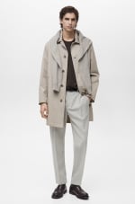 Gabardina algodón water repellent tallas S a XXL por 22,99€