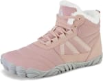 Mishansha Unisex Barefoot Botas Invierno por solo 9,99€ en rosa y verde claro