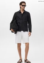 Mango heren bermuda voor €19,99