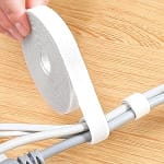 5 Metres Of Reusable Cable Tie Velcro Roll, Multi-Purpose Adjustable Hook and Loop 40