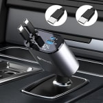 Aimtel Chargeur de Voiture rétractable 69W pour 9,99€ chez Amazon