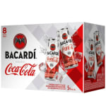 Bacardí con Coca-Cola 8 latas por $168 | Sam's Club