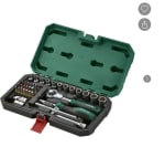 PARKSIDE® Dopsleutelset met zwenkkopratel voor €7,99 bij de Lidl