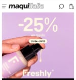 -25% de Descuento en Todo Freshly.