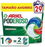 Ariel Pods Poderoso Detergente 29 Lavados por 11,39€