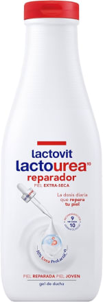 2 botes Lactovit Gel Ducha Reparador, Hidrata, Nutre y Repara 550ml por 3.03€
