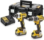 Kit 2 Outils 18V Brushless Dewalt DCK266P2T-QW - Perceuse DCD796 - Visseuse à 249,92€