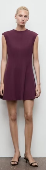 Vestido evasé costuras por 11.99€