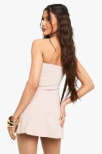 Vestido bustier Boohoo por solo 1.99€
