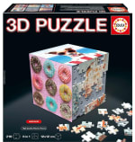 3D Puzzle Cube Aesthetic. El Reto puzzlero en Forma de Cubo con 216 Piezas por 7.50€