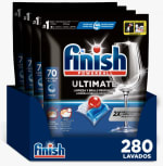 280 pastillas Finish Powerball Ultimate lavavajillas por 45,73€
