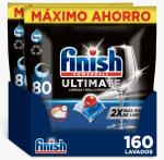 Finish Powerball Ultimate, 160 Pastillas lavavajillas por 22.82€