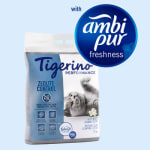 Tigerino Kattenbakvulling Febreze/Ambi Pur Freshness 2 x 12 kilo voor €15,89