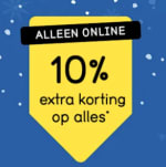 10% korting op je bestelling bij Leenbakker