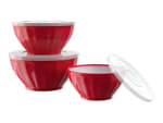 Set de boles Con prácticas tapas. color rojo por 4.99€
