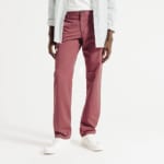 Pantalon chino léger straight Bordeaux à 10€