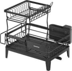Songmics 2-Tier Dish Drainer Rack for £13.72 Prime Exclusive