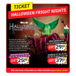 Tickets voor Walibi Halloween Fright Nights vanaf €29,50 via Kruidvat