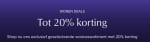 20% korting op woonaccessoires bij de Bijenkorf