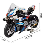 Set bloques construcción Moto M1000 RR por 13,52€