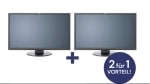 Lot de 2 moniteurs LED Fujitsu E-Line E22-8 TS Pro 54,6 cm à 59,90€