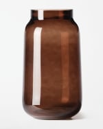 vaas ⌀15x30cm Bink glas bruin voor €12,87 bij Hema