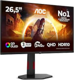 Monitor AOC Q27G4ZDR 26,5" Quad HD 240Hz QD-OLED HDR10 por 349€