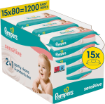 Pampers Sensitive billendoekjes (1200 st.) voor €17,38 bij Amazon