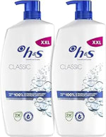 H&S Classic Champú Anticaspa 2x1000ml con Dispensador por 14.24€