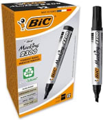 BIC Marking 2300 ECOlutions Caja 12 unidades, marcadores permanentes negro por 7.29€