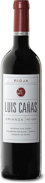 Botella de Vino Tinto Rioja Crianza - Luis Cañas - 75 cl por 9,60€ en amazon