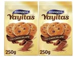 Fontaneda Yayitas Galletas con Pepitas de Chocolate y Cacao 250g (Pack de 2) a 2.59€