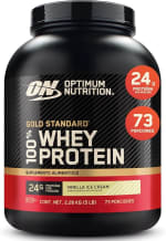 Optimum Nutrition Gold Standard 100% Whey Proteína Vainilla por $1,469 en Amazon